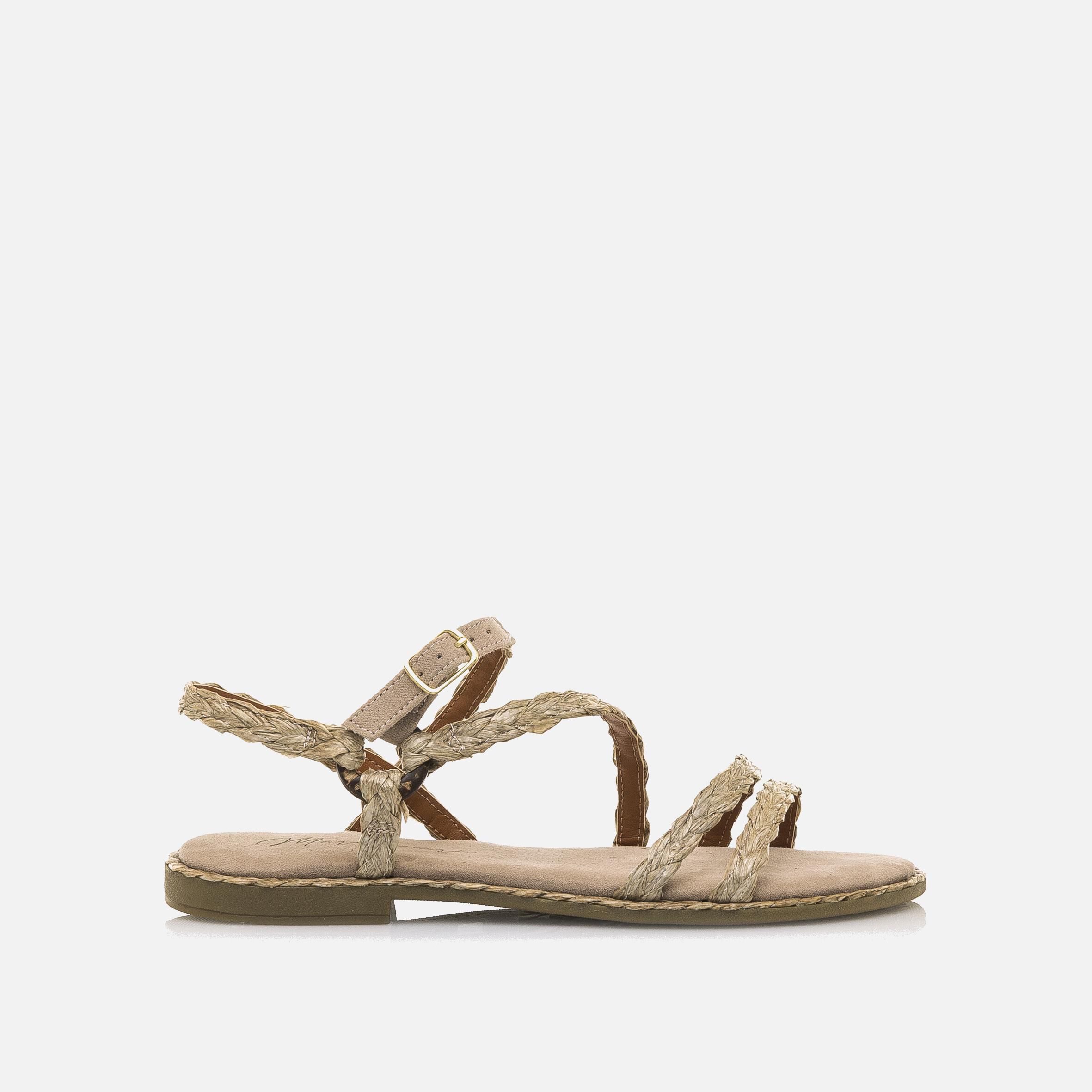 Sandalias Planas de Chica - Blancas, Negras | Mariamare