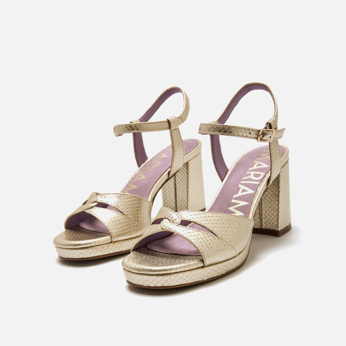 Sandalias de tacon de Mujer modelo CEFALU de MARIAMARE image number 3