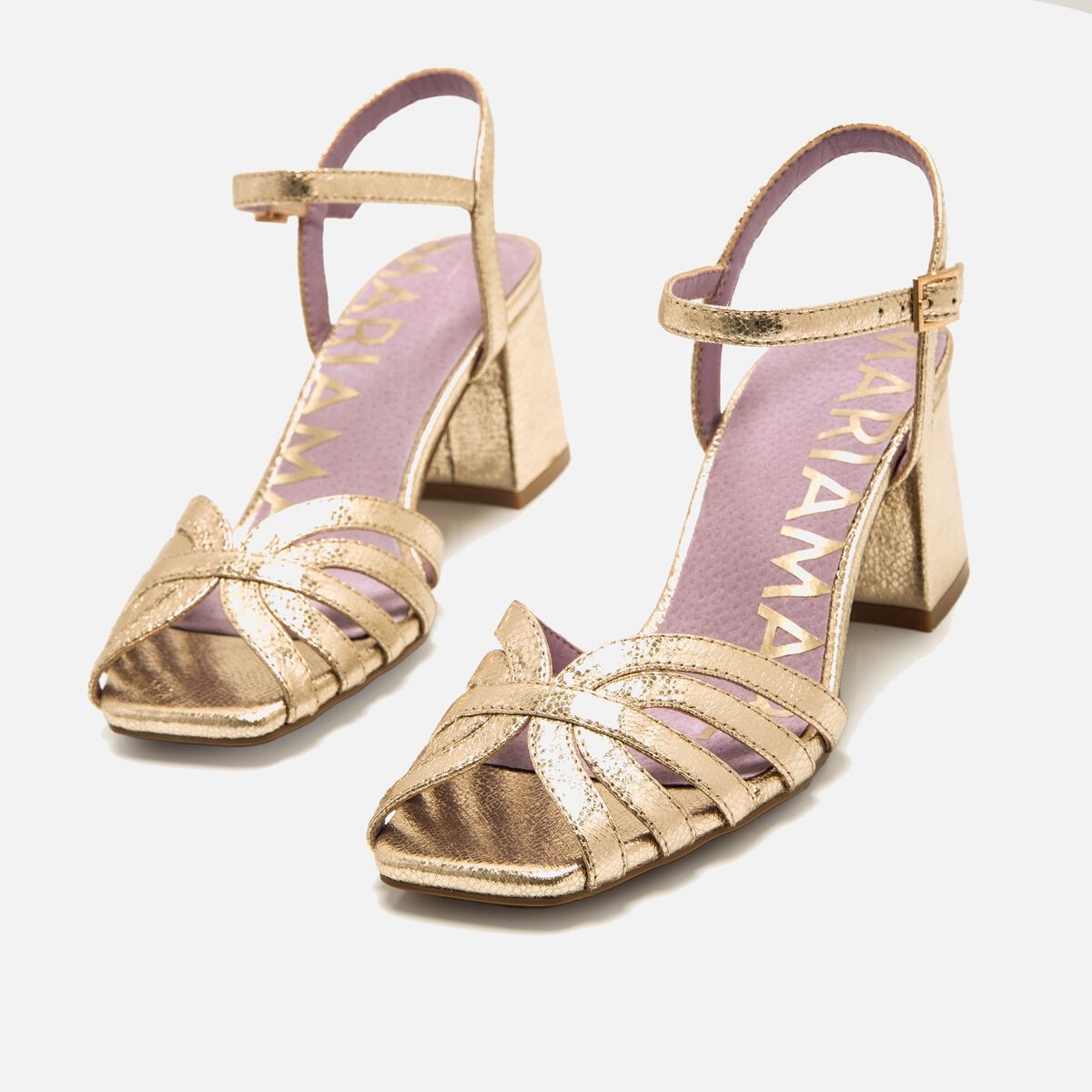 Sandalias de tacon de Mujer modelo WOODIT de MARIAMARE image number 1