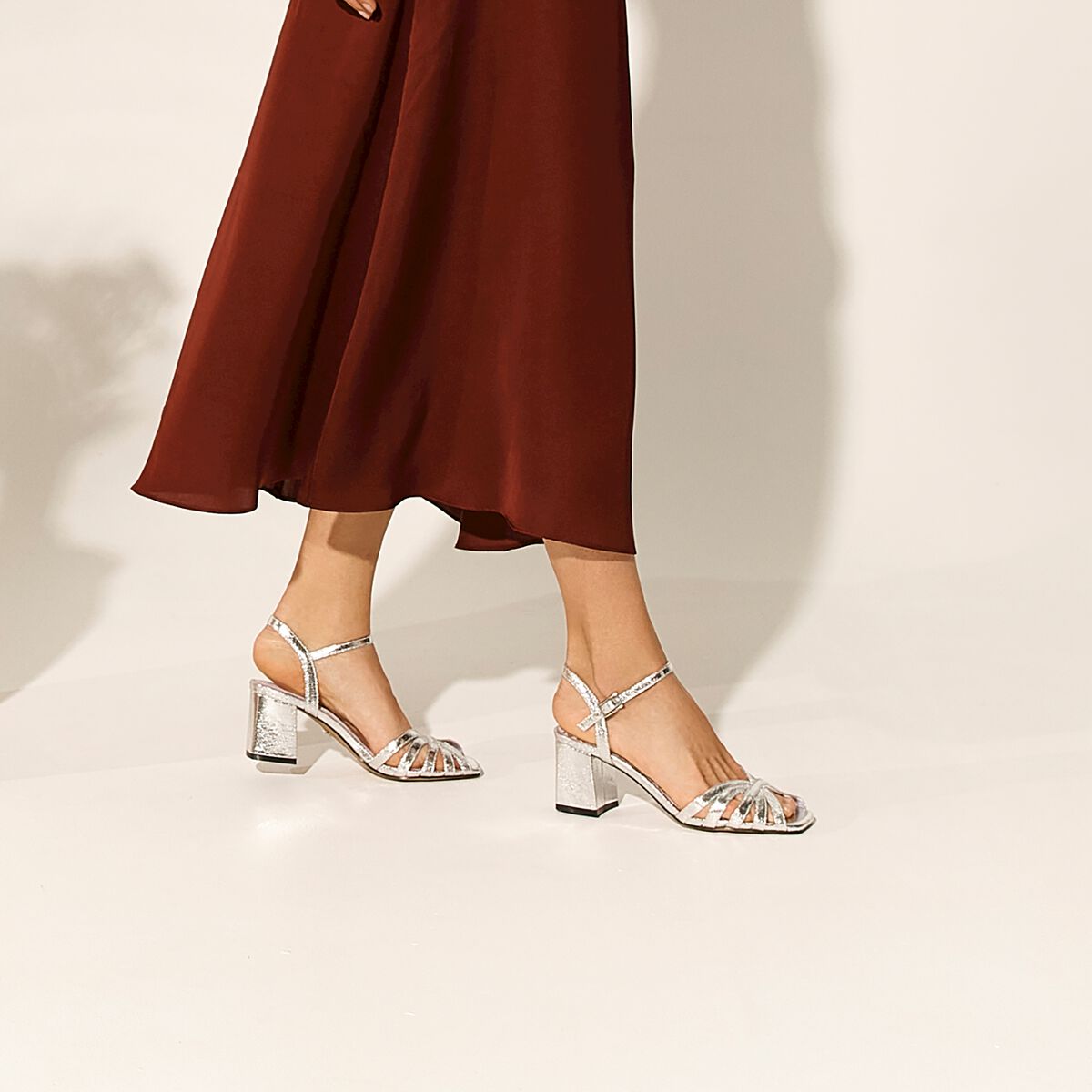 Sandalias de tacon de Mujer modelo WOODIT de MARIAMARE image number 1