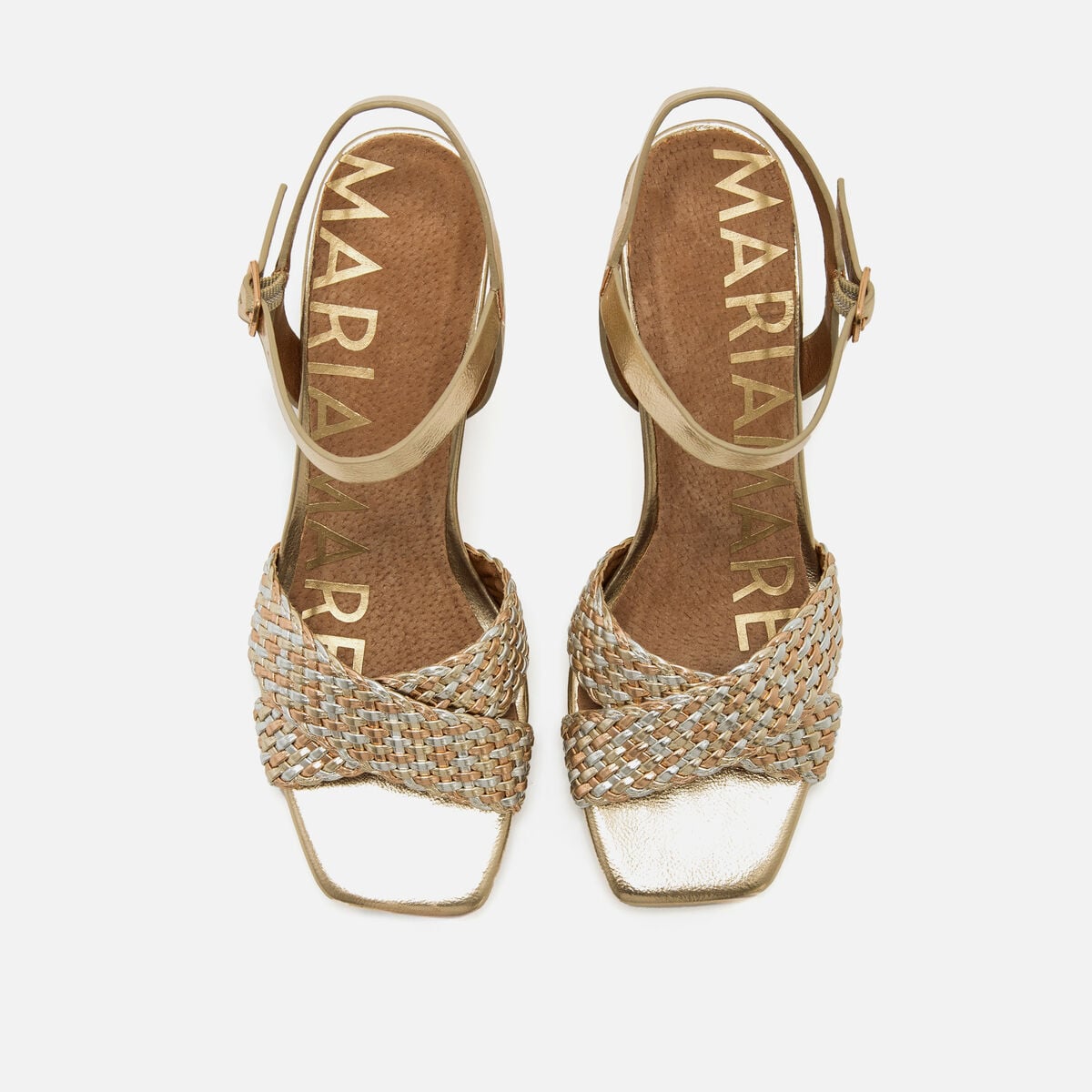 Sandales a talons pour Femme mod&egrave;le WOODIT de MARIAMARE image number 3