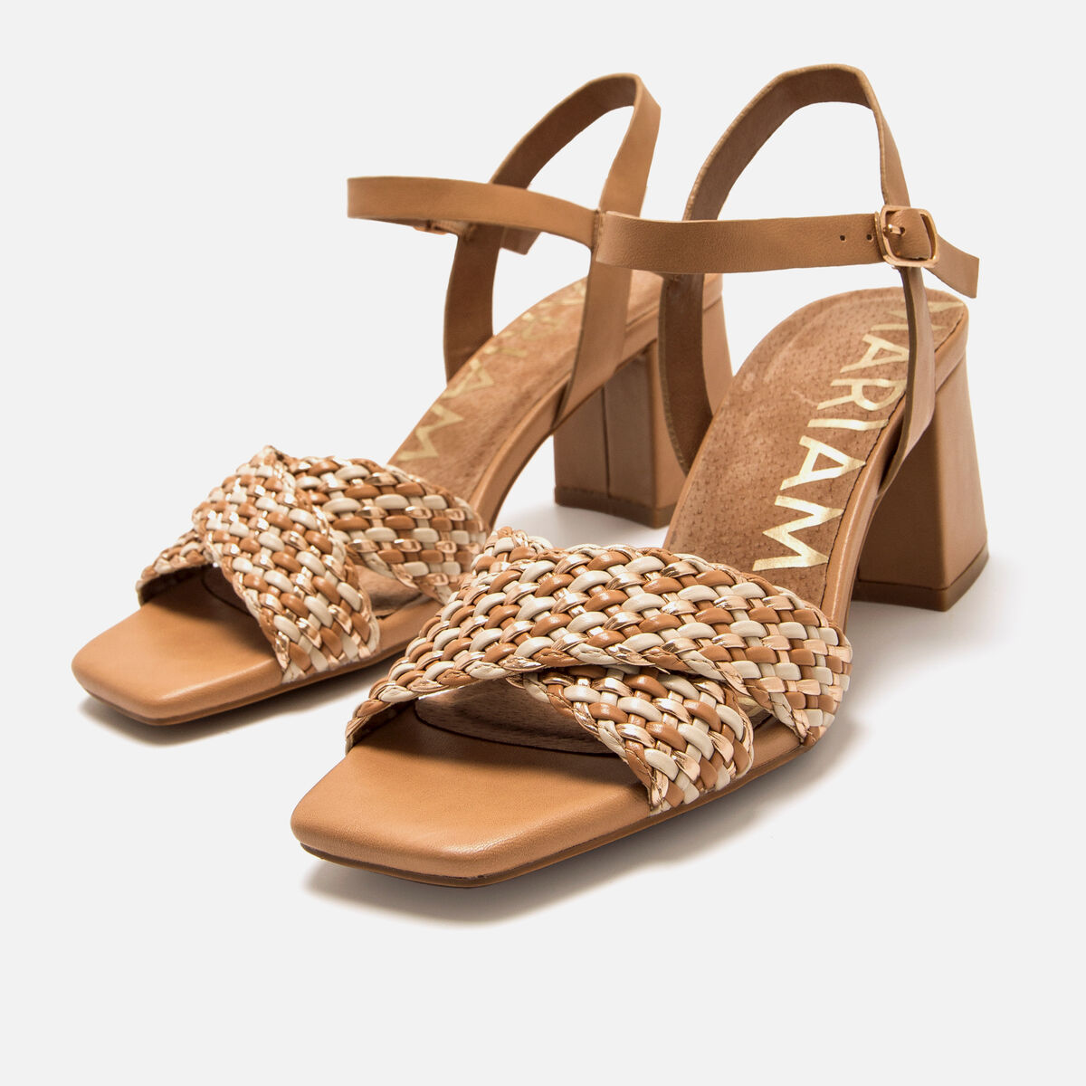 Sandalias de tacon de Mujer modelo WOODIT de MARIAMARE image number 1