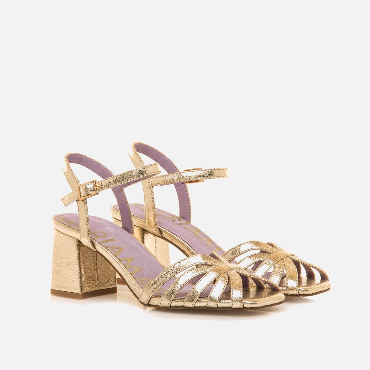 Sandalias de tacon de Mujer modelo WOODIT de MARIAMARE image number 4