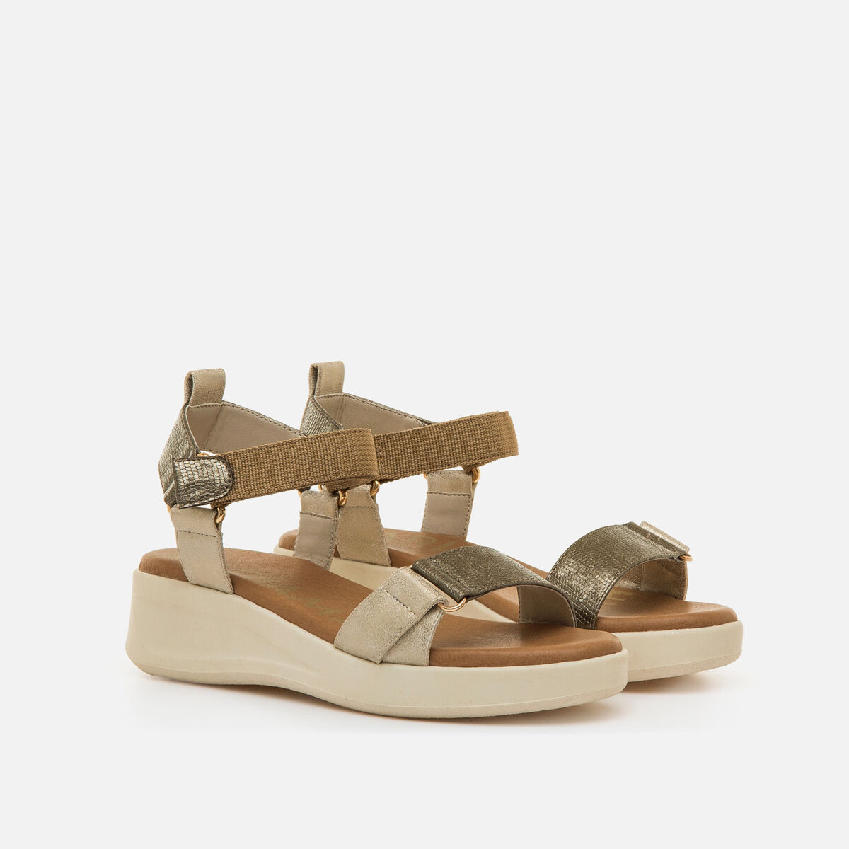 Sandales compensees pour Femme mod&egrave;le DELIA de MARIAMARE image number 4