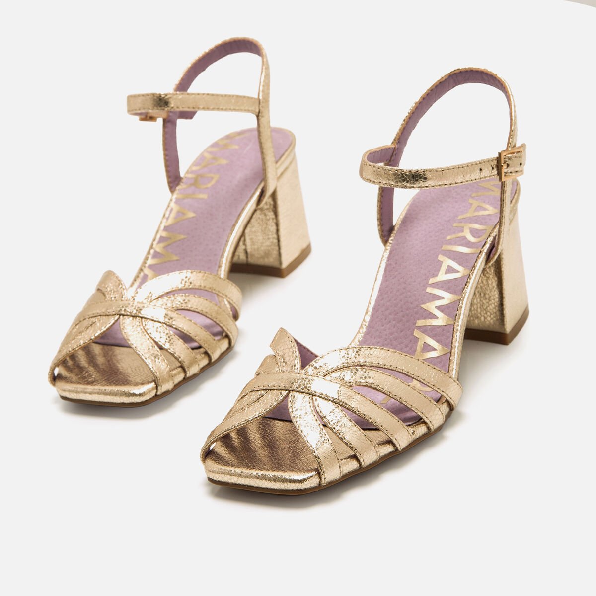 Sandalias de tacon de Mujer modelo WOODIT de MARIAMARE image number 6